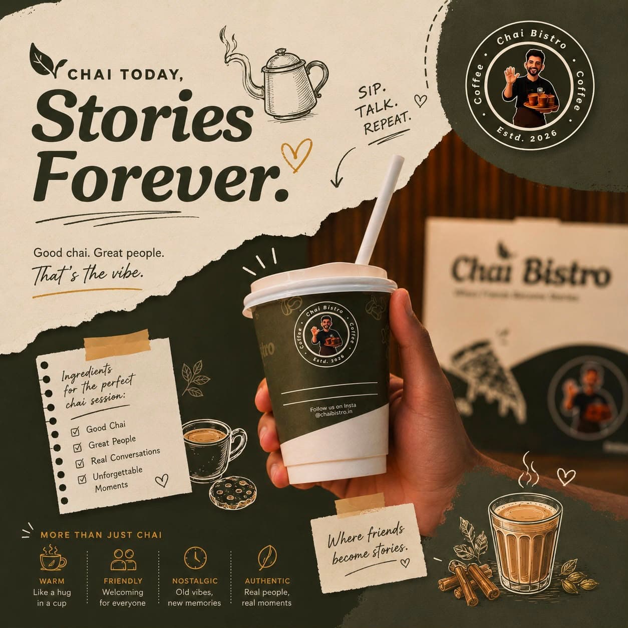 Chai Bistro: Where Friends Become Stories